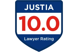 Justia 10 - Badge